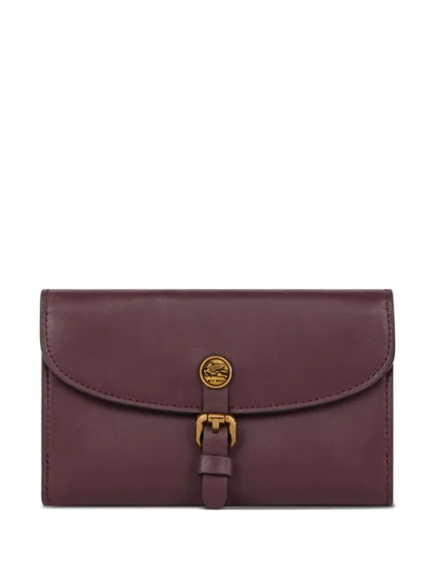 ETRO pegasus buckle wallet Red WP2D0019AP340