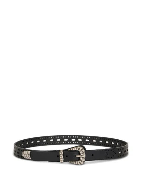 ETRO openwork leather belt Black WP3B0057AE294
