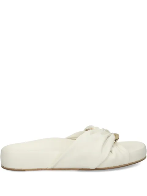 Kennel & Schmenger knotted ring sandals White 5196240