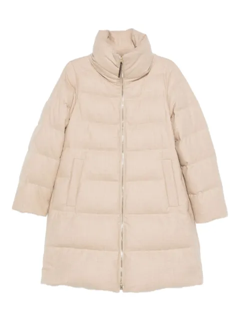 Herno quilted high-neck coat Neutrals PI002105D33467