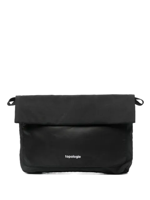 Topologie medium Musette clutch bag Black TPWBAMSBLK31