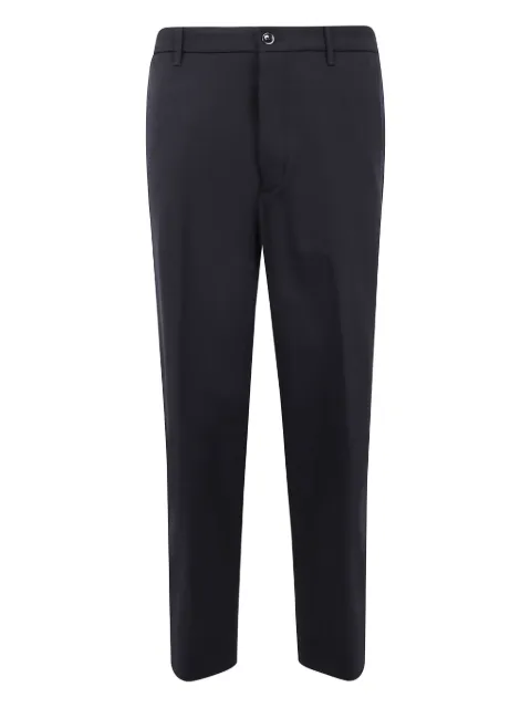 Nine In The Morning button-fastening wool trousers Black 9FW25AP62