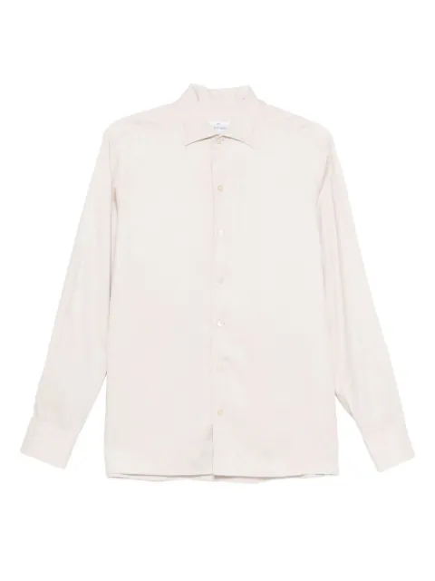 Alessandro Gherardi long-sleeve button-down shirt Neutrals NEWBAHAMAS7591