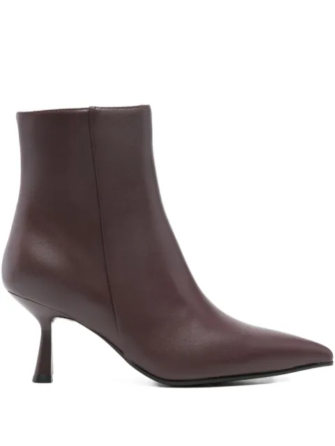 Bibi Lou 70mm leather ankle boots Red 502T10VK