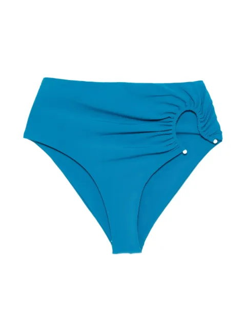 Christopher Esber ring-detail high-waisted bikini bottoms Blue 25027217