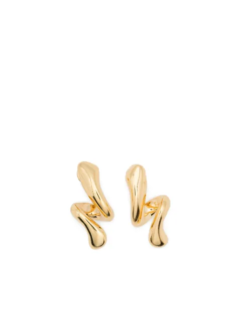 Maria Black Coil Curl stud earrings Gold 101118YGPAIR
