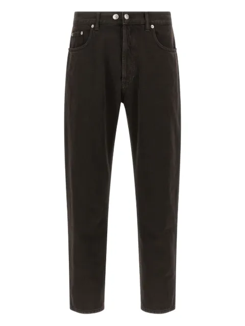 Department 5 Musso used-effect cotton jeans Black UP51851D1DF0008605