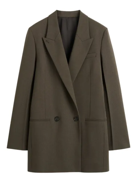 TOTEME shield blazer Green 254WRZ0058FB0537032