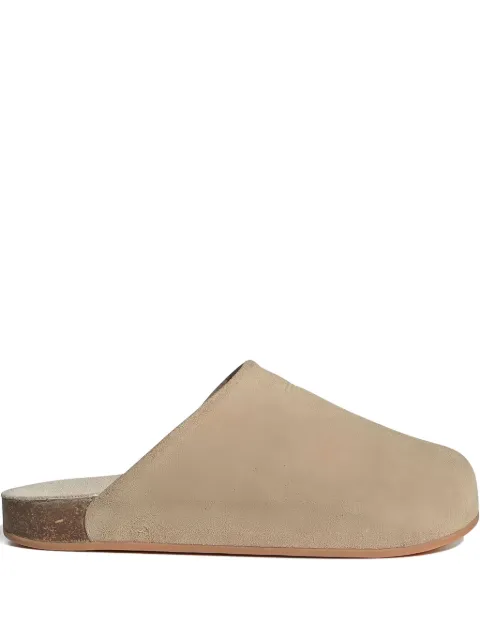 adidas Adimule suede flat mules Neutrals JP8730