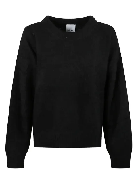 Allude round-neck sweater Blue 7701290