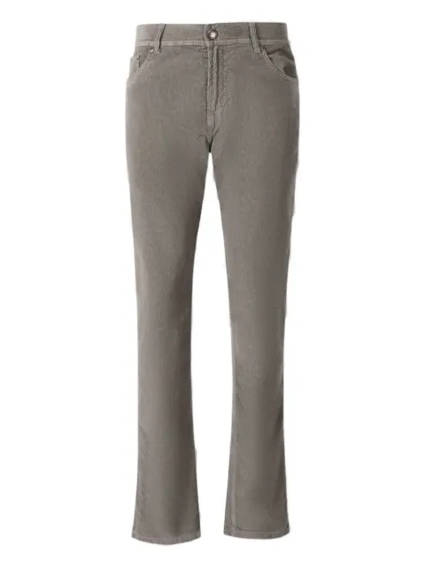 Richard J. Brown corduroy-ribbed jeans Grey T179