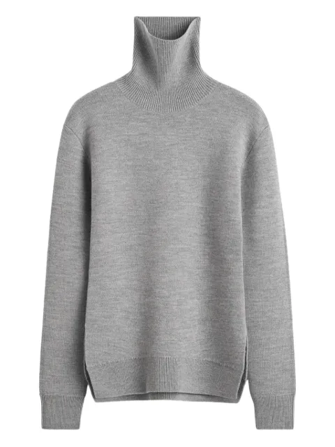 TOTEME high-neck double knit sweater Grey 254WRT0614YA0008039