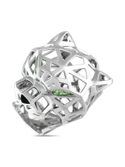 Cartier 18K white gold Panthère ring Silver CA34073125