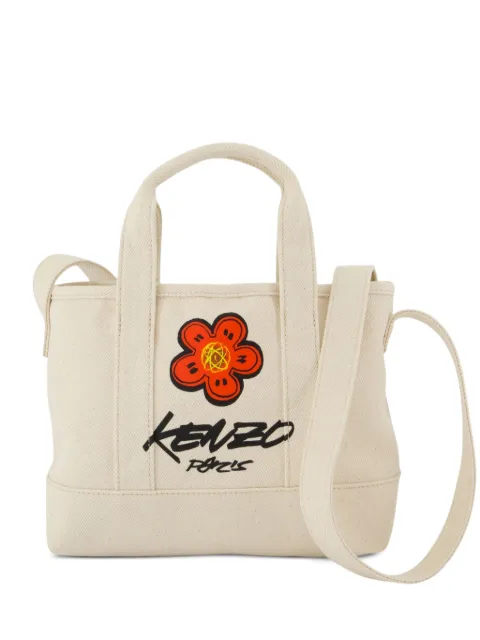 Kenzo x Futura 2000 flower-print tote bag Neutrals FF68SA910F36