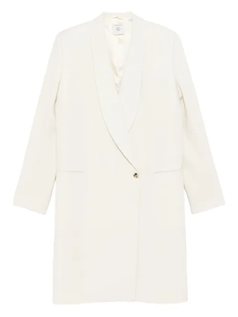 CALVIN KLEIN COLLECTION Evelyn shawl collar coat Neutrals LV0VY00092