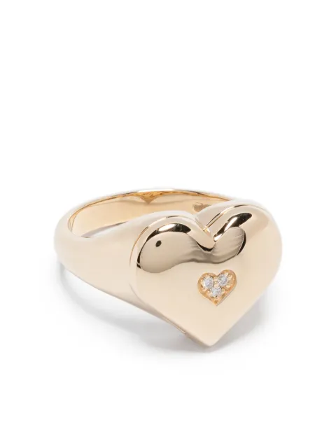 Sydney Evan 14CT yellow gold Heart ring Gold RKE2189Y65
