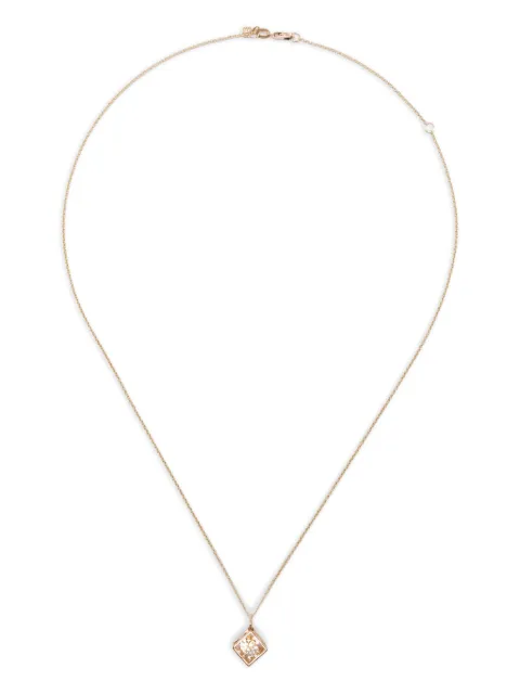 Sydney Evan 14CT yellow gold Box charm necklace Yellow CJP3616Y18XMT
