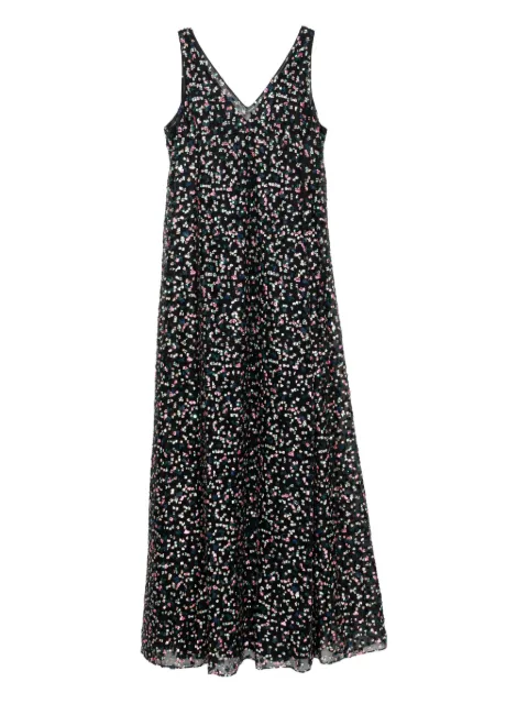 Christian Dior Pre-Owned sequin gown Blue CSAH8849