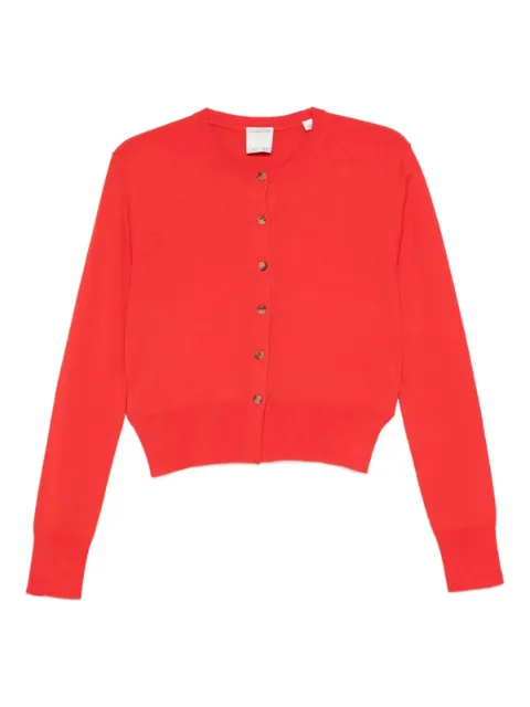 CALVIN KLEIN COLLECTION Lila merino-wool cardigan Red LV0VY00618