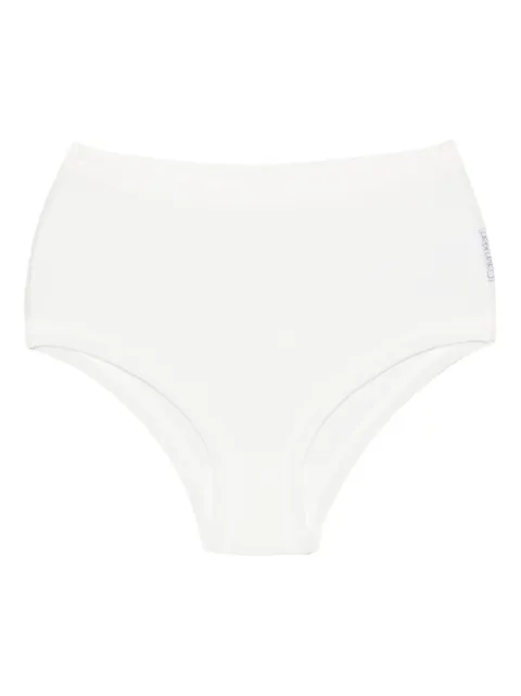 CALVIN KLEIN COLLECTION Tyra ribbed-knit brief White LV0VY00138