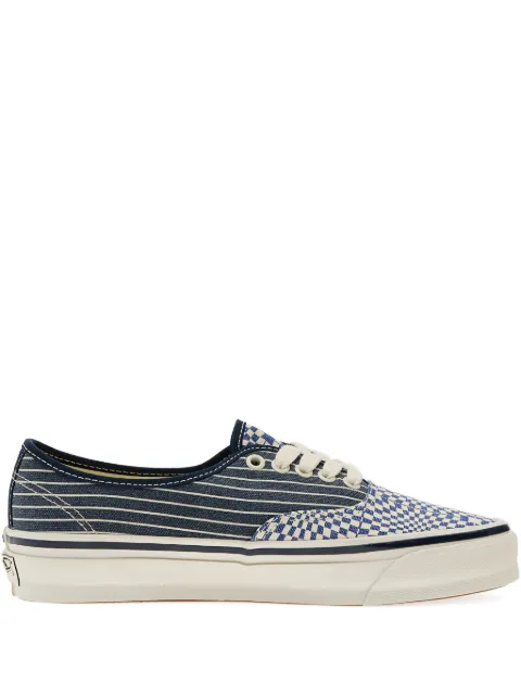 Vans Authentic printed low-top sneakers Blue VN000D9NAHD1