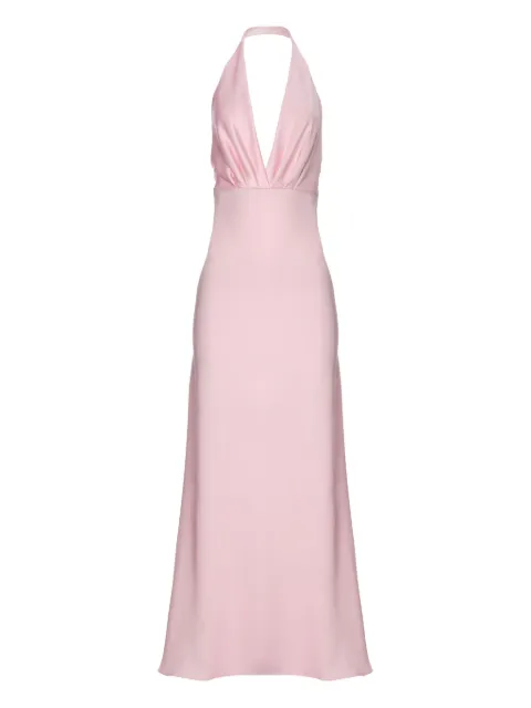 IL VOLO Belle halterneck draped dress Pink BELLEDRESS