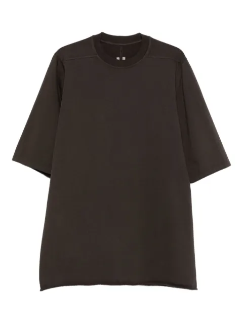 Rick Owens crew-neck short-sleeve T-shirt Brown RR02E1274RIG