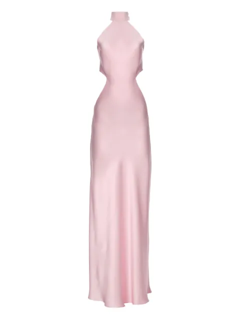 IL VOLO Amina high-neck cut-out dress Pink AMINADRESS
