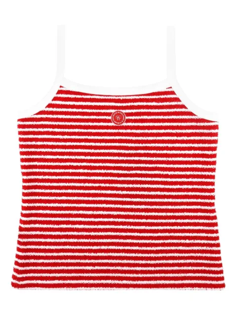 Sporty & Rich striped sleeveless top Red TO083602300ST672