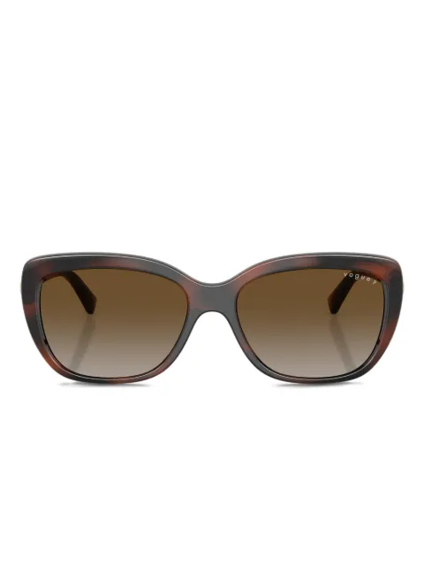 Vogue Eyewear tortoiseshell-effect rectangle-frame sunglasses Brown VO5678SB