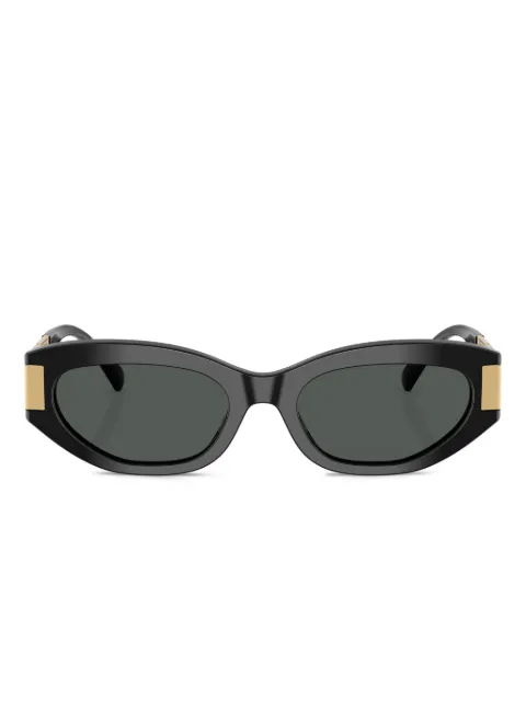 Versace Eyewear round-frame sunglasses Black VE4501GB187