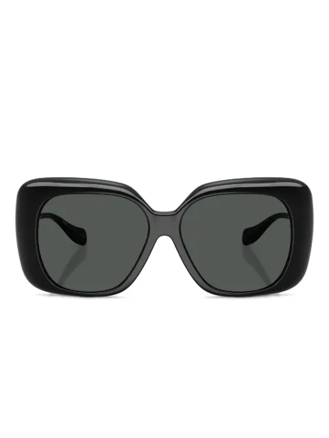 Versace Eyewear Medusa square-frame sunglasses Black VE4499UGB187
