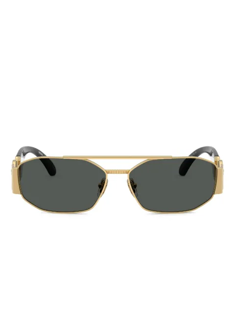 Versace Eyewear Medusa geometric-frame sunglasses Gold VE2287100287