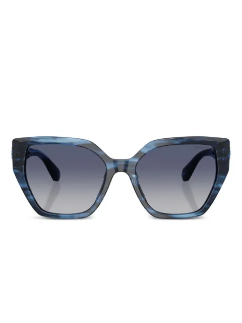 Swarovski Eyewear embellished sunglasses Blue SK6044U10904L