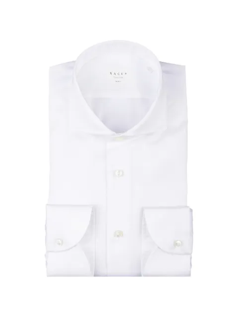 Xacus spread-collar button-down shirt White 531ML41811001