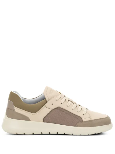 Boggi Milano Nimbus leather lace-up sneakers Brown BO25A103502