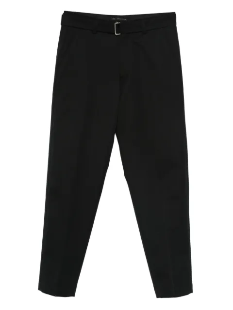 Low Brand belted trousers Black L1PFW25266947D001