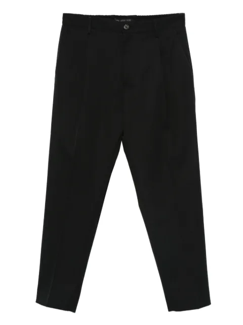 Low Brand pleated-front trousers Black L1PFW25266942D001