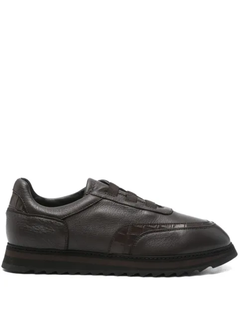 Doucal's Rodrigo panelled sneakers Brown DU3316WINNPJ780TM48