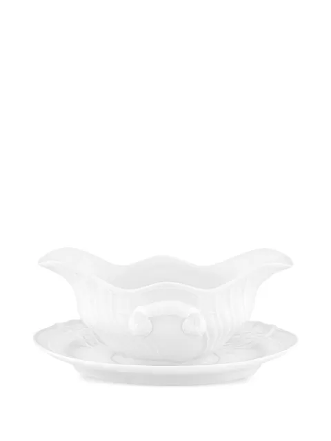 GINORI 1735 embossed handled gravy boat (14.2cm) White 002RG00FCT13001GENB00000000