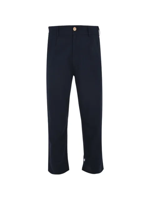 Marané El Tony pleated-front trousers Blue TTNY