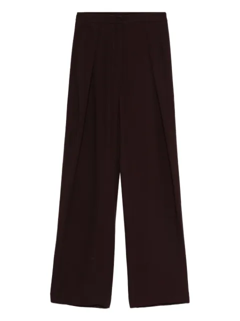 Raquel Diniz pleated wide-leg trousers Red 9003009NUZ0001