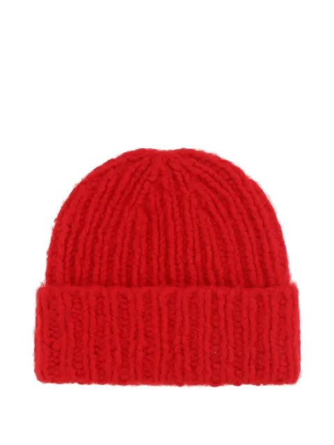 WOMMELSDORFF BERLIN cashmere beanie Red PATTITOMATOROUGE