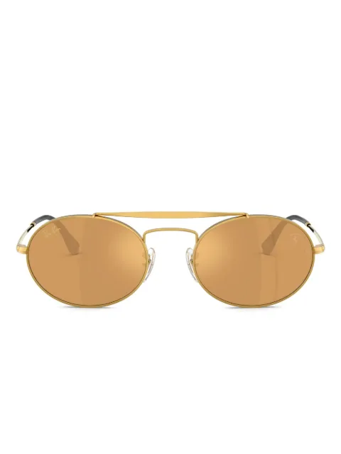 Ray-Ban x Scuderia Ferrari collection RB3775M sunglasses Gold RB3775MF133W4