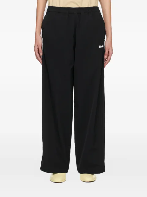 RHUDE amarino stripe track trousers Black RHSS24PA19842059BLW