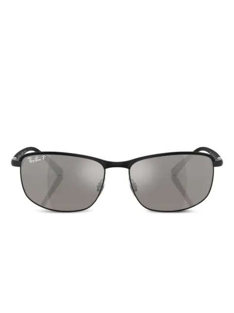 Ray-Ban rimless mirrored sunglasses Black RB3671CH1865J