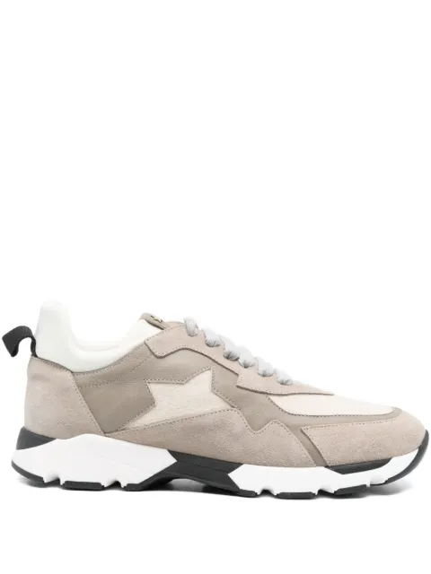 Lorena Antoniazzi star-detail suede sneakers Neutrals A25210SC09Q4394
