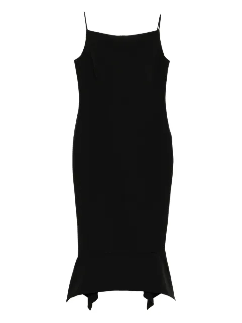 Roland Mouret fishtail-hem dress Black PF25085MA