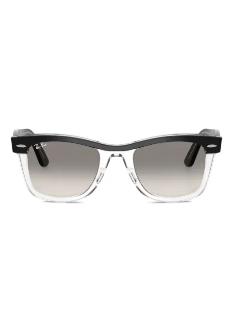 Ray-Ban square-frame polished sunglasses Black RB2240129432