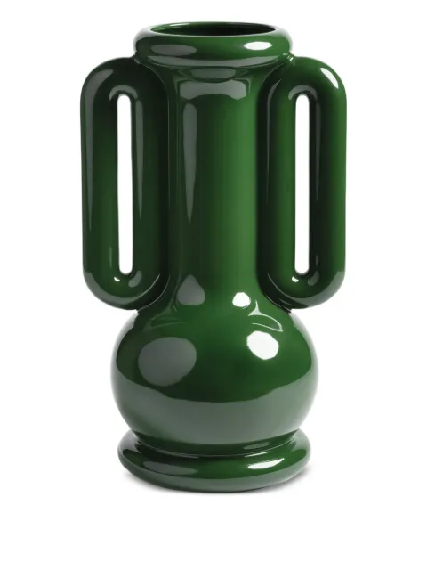 &k Amsterdam Amfora side-handles vase (36cm x 21.5cm) Green 355101